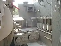戦闘室内