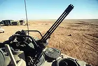 M163に装備されているM168 20mm バルカン砲