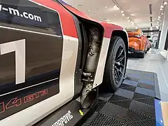 M4 GT3 マフラー周辺