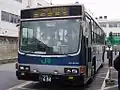 最後まで国鉄バス色で残っていた車両（いすゞ・キュービック） M521-92309 廃車