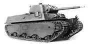 M6A1圧延鋼板製の溶接車体に鋳造砲塔（M6またはT1E1のもの）を搭載している。