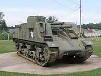 M7B1 105mm自走榴弾砲