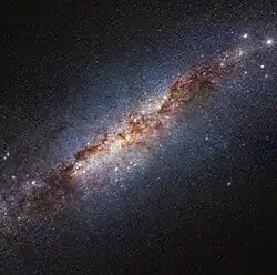 M82 (2024年撮影、JWST、NIRCam)