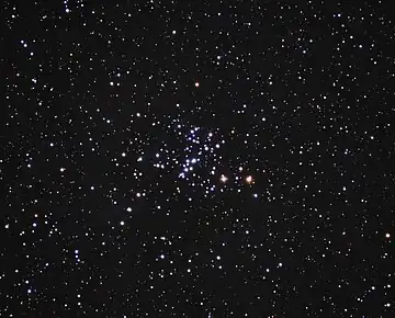 散開星団M93。