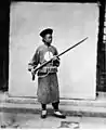 旧来の伝統的な八旗兵（1870年代）