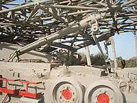 MAR-290のカミンズディーゼルエンジンデッキ。オリジナルのスーパーシャーマンに比べ、大規模な変更は見られない。