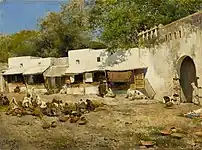 タンジェの市場