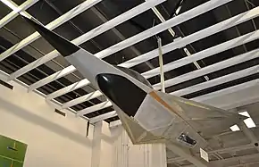 ドイツ博物館に展示されているランピリダエの風洞実験用模型