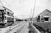 開業当初の駅構内（1912年）