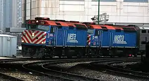 メトラの列車
