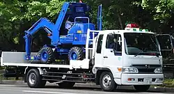爆発物処理用具運搬車日野・レンジャー