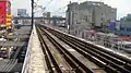 駅からの景色