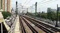 駅からの景色