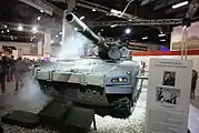 MSPO2010のアンデルス軽戦車のプロトタイプ