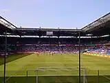 ゴール裏からの眺め