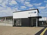 上飯田方面駅舎