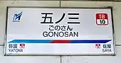駅名標