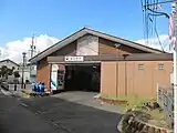 駅舎南側