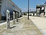 碧南駅方面に延伸したレールパーク(2021年3月)