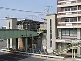解体前の駅ビル（2015年）