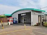 豊橋方面駅舎