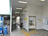 豊橋方面改札口