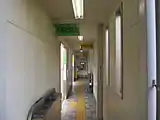 尾張瀬戸方面駅舎内の簡易改札