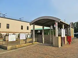 印場駅 南口(2018年12月)