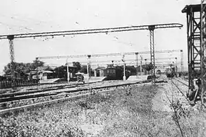 1940年当時の伊奈駅