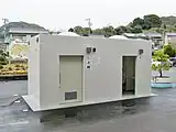 西尾市が設置したトイレ