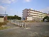 廃止後の西一色駅（2009年）