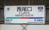 駅名標