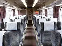 特別車車内(改装前)