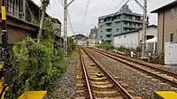 名鉄瀬戸線（滝之湯町内）