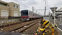 名鉄瀬戸線（川北町内）