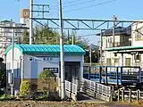碧南方面駅舎