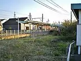 棒線化された駅構内