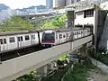 MTRメトロキャメル電車（観塘線で撮影。）