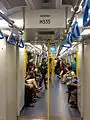 新製中間車通路