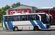セルビア警察の人員輸送車