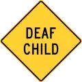Deaf child, Delaware