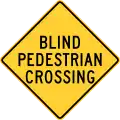Blind pedestrian crossing, Pennsylvania