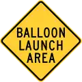 Balloon launch area, Pennsylvania