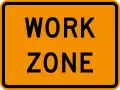 Work Zone for Speed limit