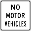 通行止（R5-3）自動車類