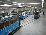 博物館の保存車両（2012年撮影）