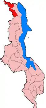 チティパ県の位置