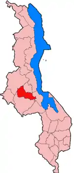 ドーワ県の位置