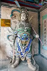 五丈原諸葛亮廟の馬岱像