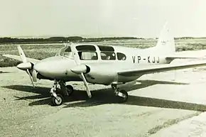 イースト・アフリカン航空に納入前のMB.320